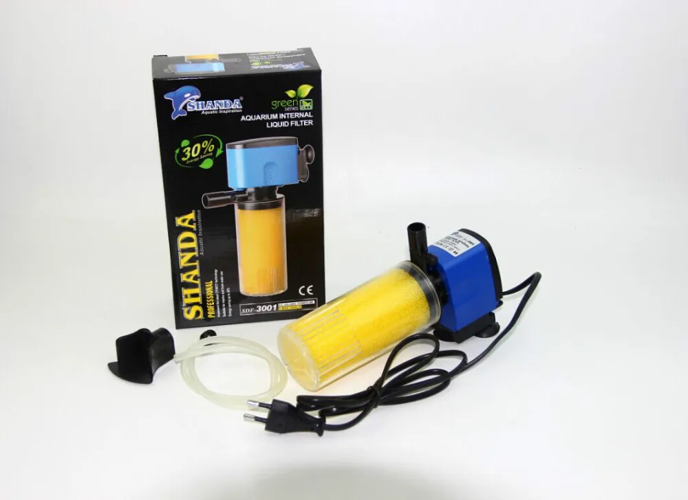 SHANDA Hi-quality aquarium professional Internal Filter Liquid sponge Filter