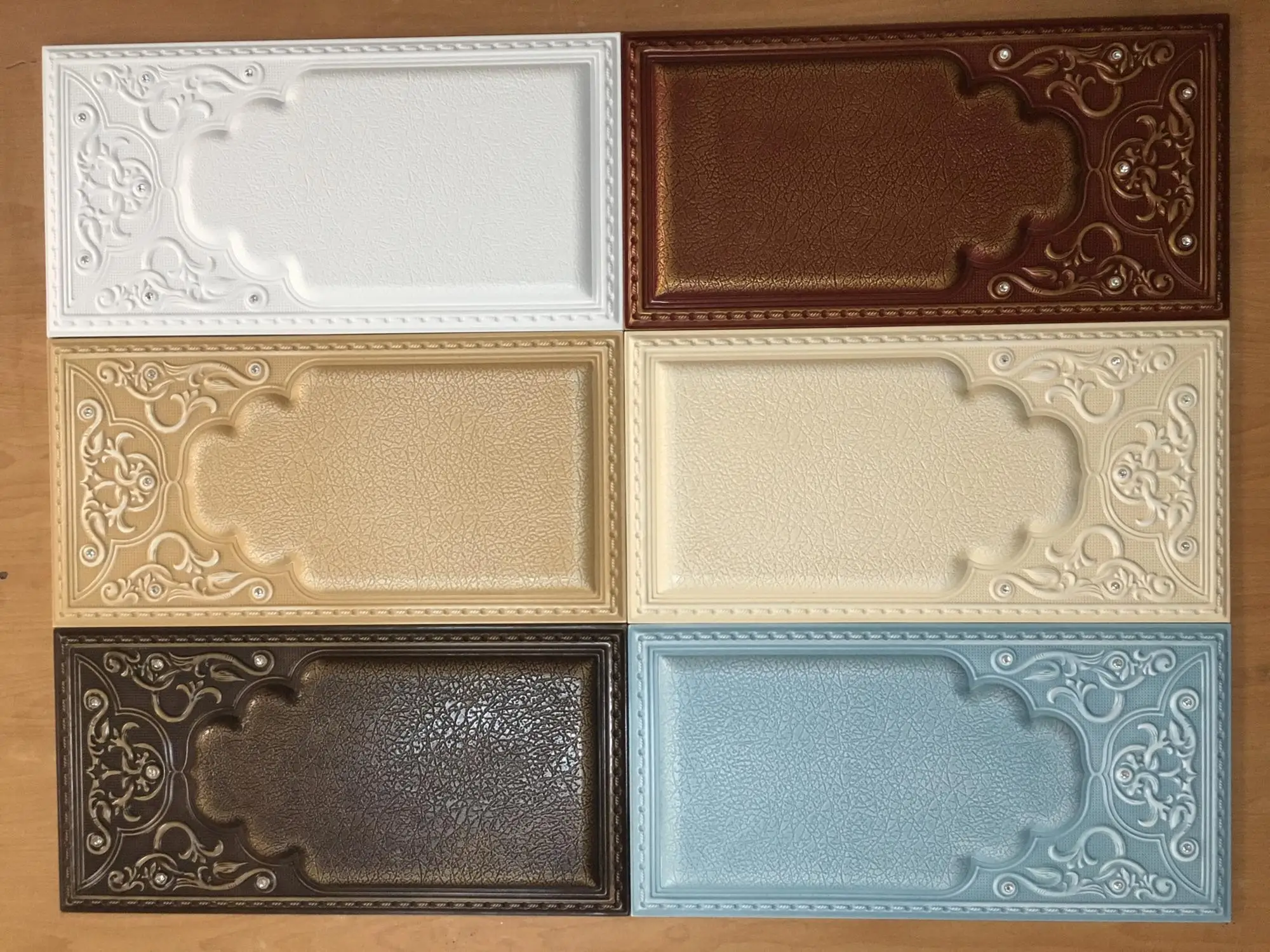 Automatic forming 300*600MM 3D wall panel machine New 3 d wall decorating plate manufacturing machine