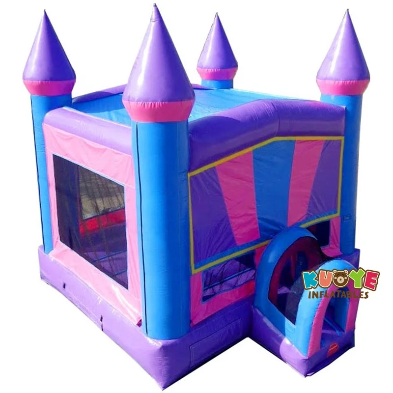 13x13 Pink castle moonwalk bounce castle