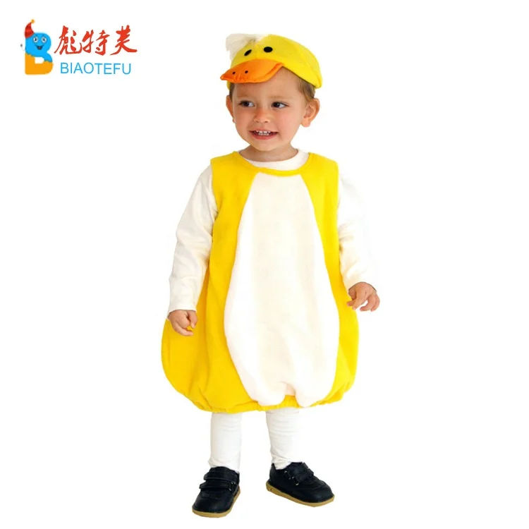 baby boys girls animal mascot  duck cosplay rompers costume