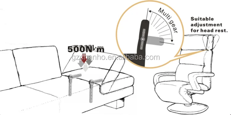New Design For Adjustable Furniture Hardware Sofa Hinge,Folding Chair Hinges