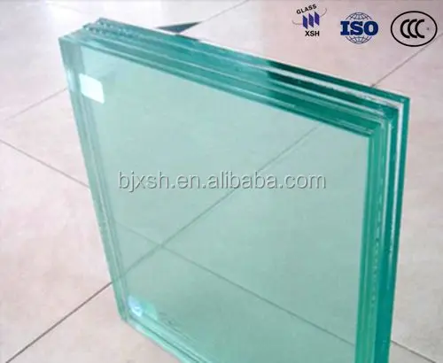 bulletproof glass high quality laminated temper glass
