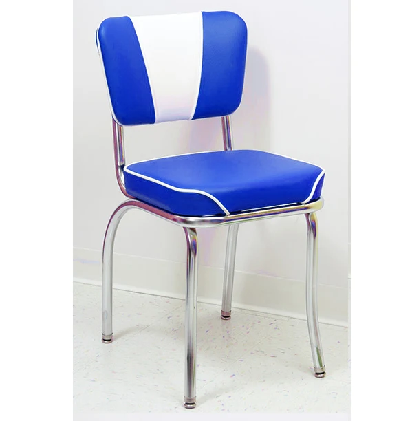 V Back Diner Chair Classic Vinyl Retro American diner restaurant furniture