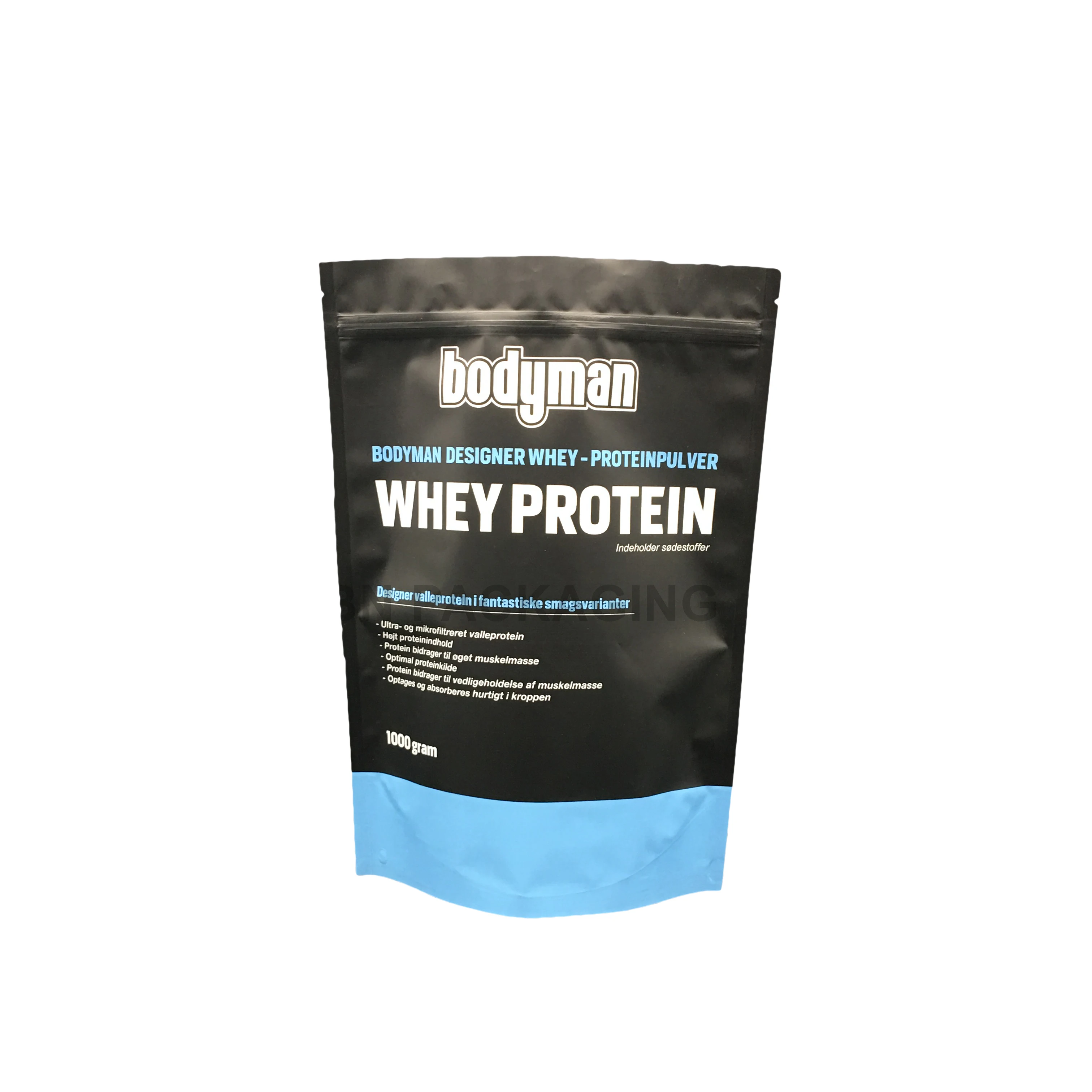 1kg whey protein powder packaging moisture proof stand up ziplock pouch doypack zipper bag