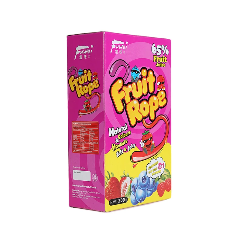 fruit juice gummy candy