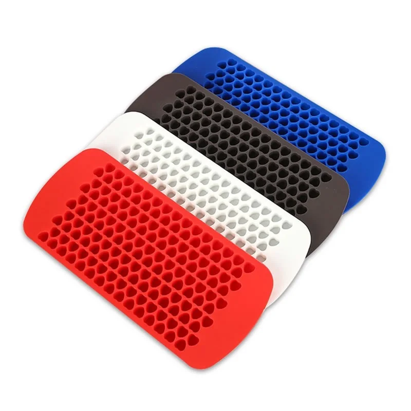 BPA Free Silicone Ice Cube Mold 150 Mini Heart Shape Ice Cube Tray Frozen Cube