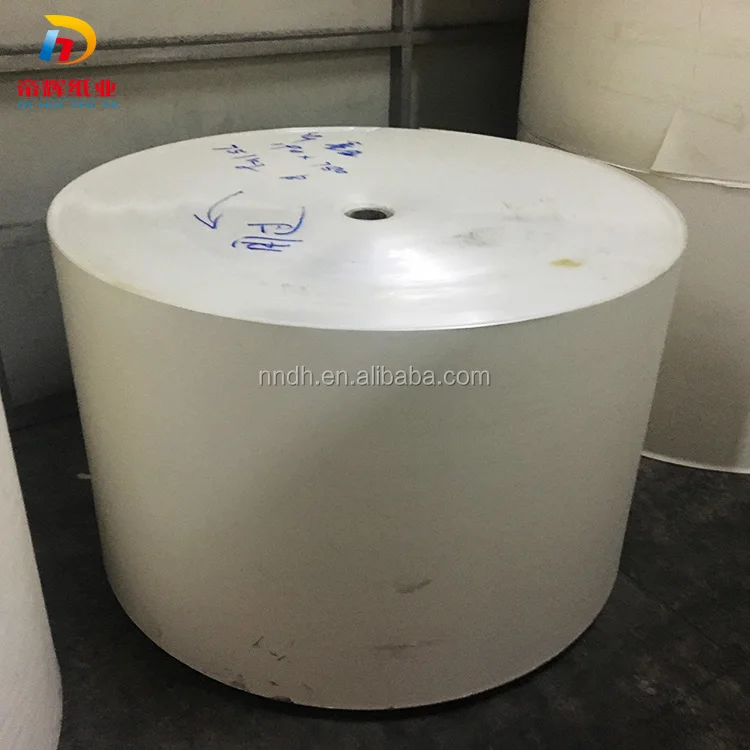 App factory pe coated paper cup paper bottom roll raw material printed 165gsm for making /paper bowl/paper cup plate