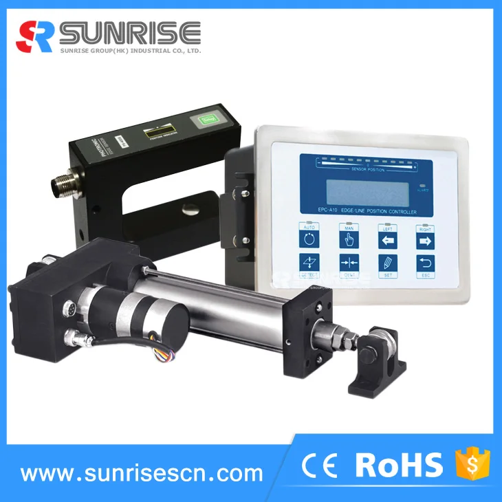 Edge Position control system Web Guide Control System with Photoelectric Sensor