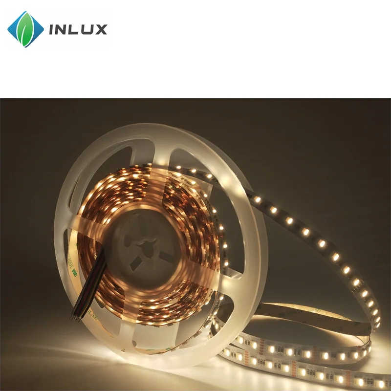 wifi colorful ir high brightness 3v camping kit double color korea 5050 warm ws2818b transparent amber  led strip light