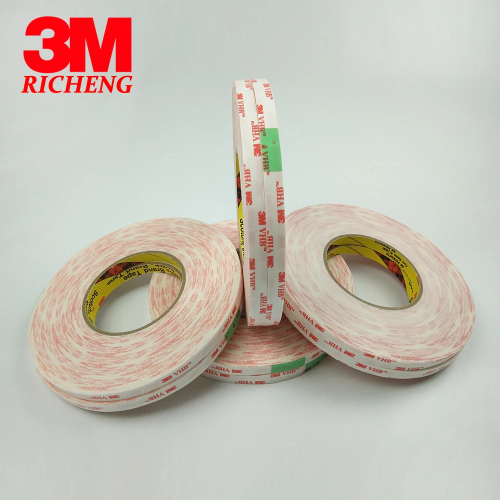 With High Sticky Adhesive 3M 4914 Double Sided Adhesive VHB Acrylic Foam Tape