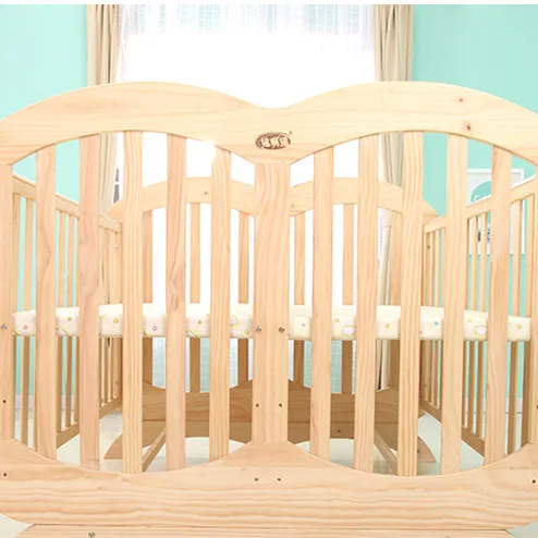 Home general using baby furniture crib/baby swing cradle/wooden beds for twins