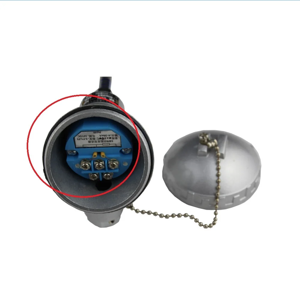 K-type armored thermocouple sensor armored thermal resistance PT100