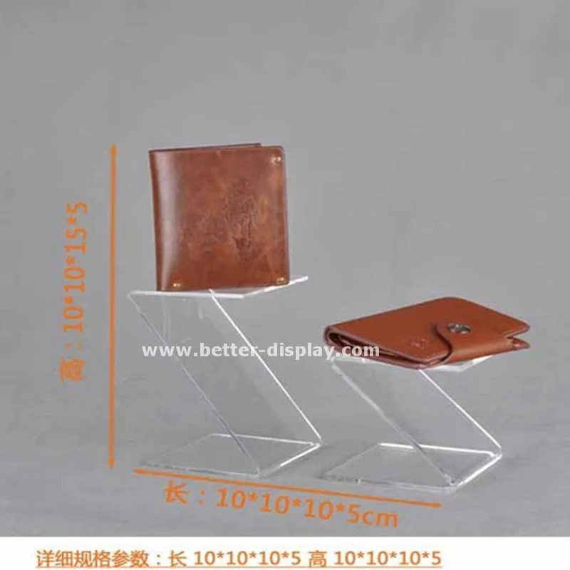 wholesale acrylic handbag hanger display stand