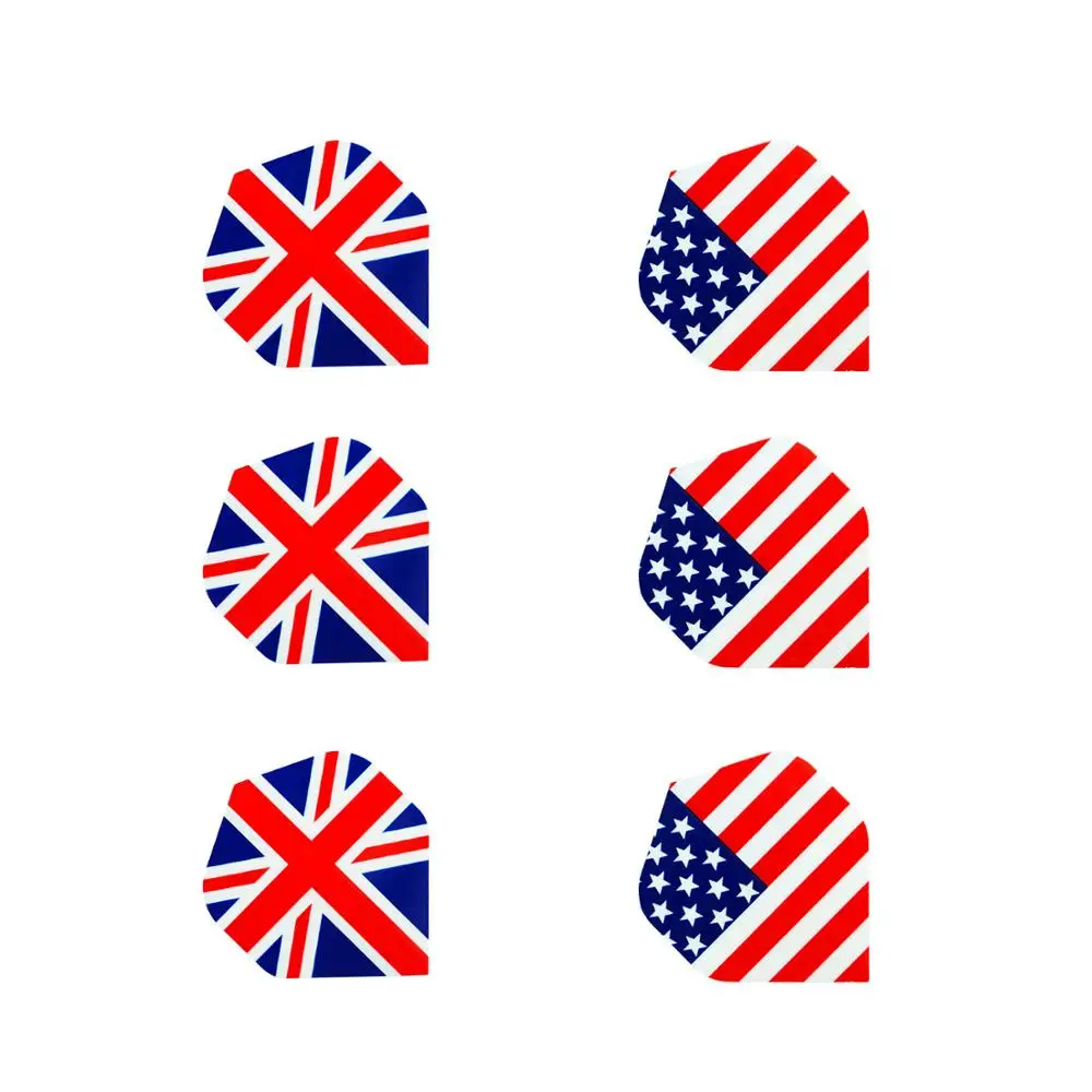 Factory Direct Sale 6 Packs Plastic Tip Darts Set Soft Tip Darts