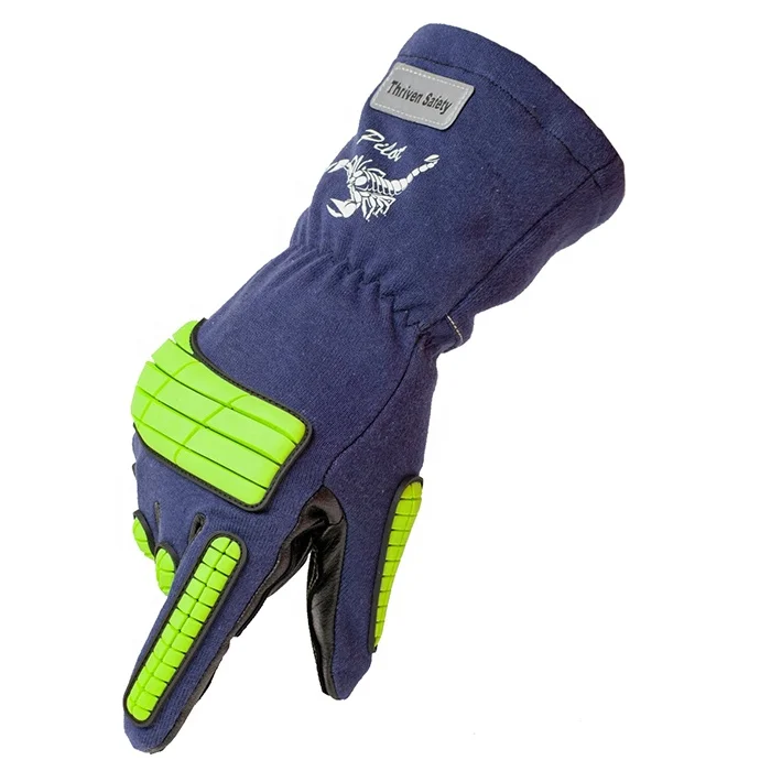 High End Nomex Shock Proof Mechanical Gloves Aramid Gloves Work Gloves