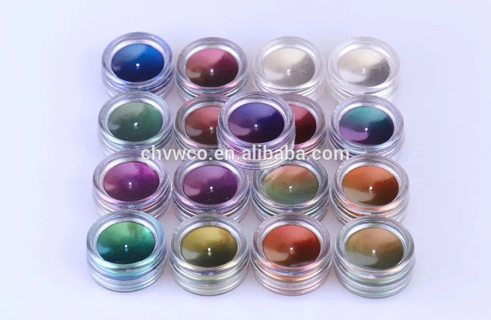 
Mirror chrome metallic mirror powder high quality gel nail polish 