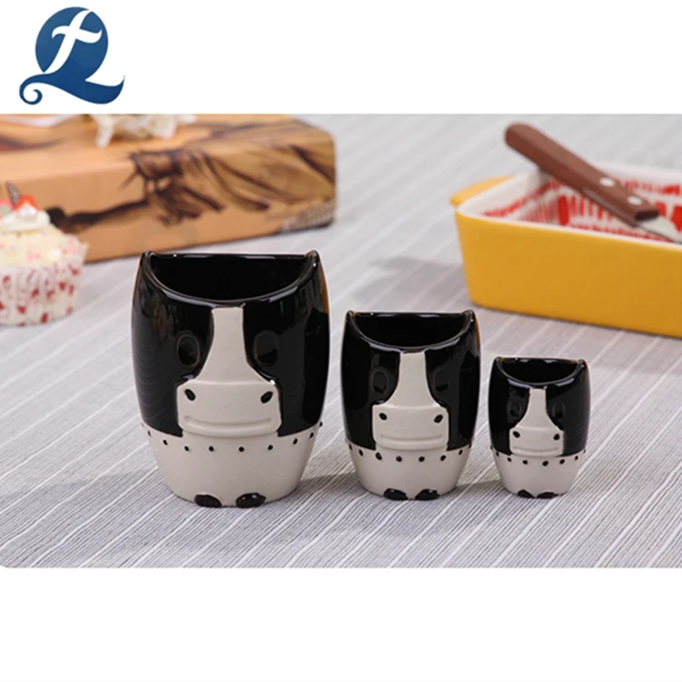 Custom Cartoon Design coffee Printing 3d Animal Ceramic Mug