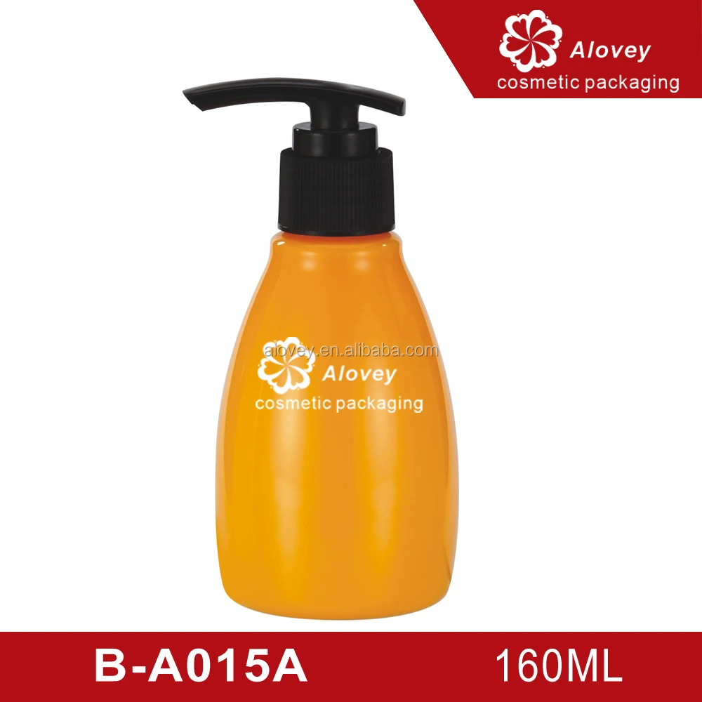 Best Design Large Capacity 160Ml Plastic Pump Custom Logo Bottle For Shampoo