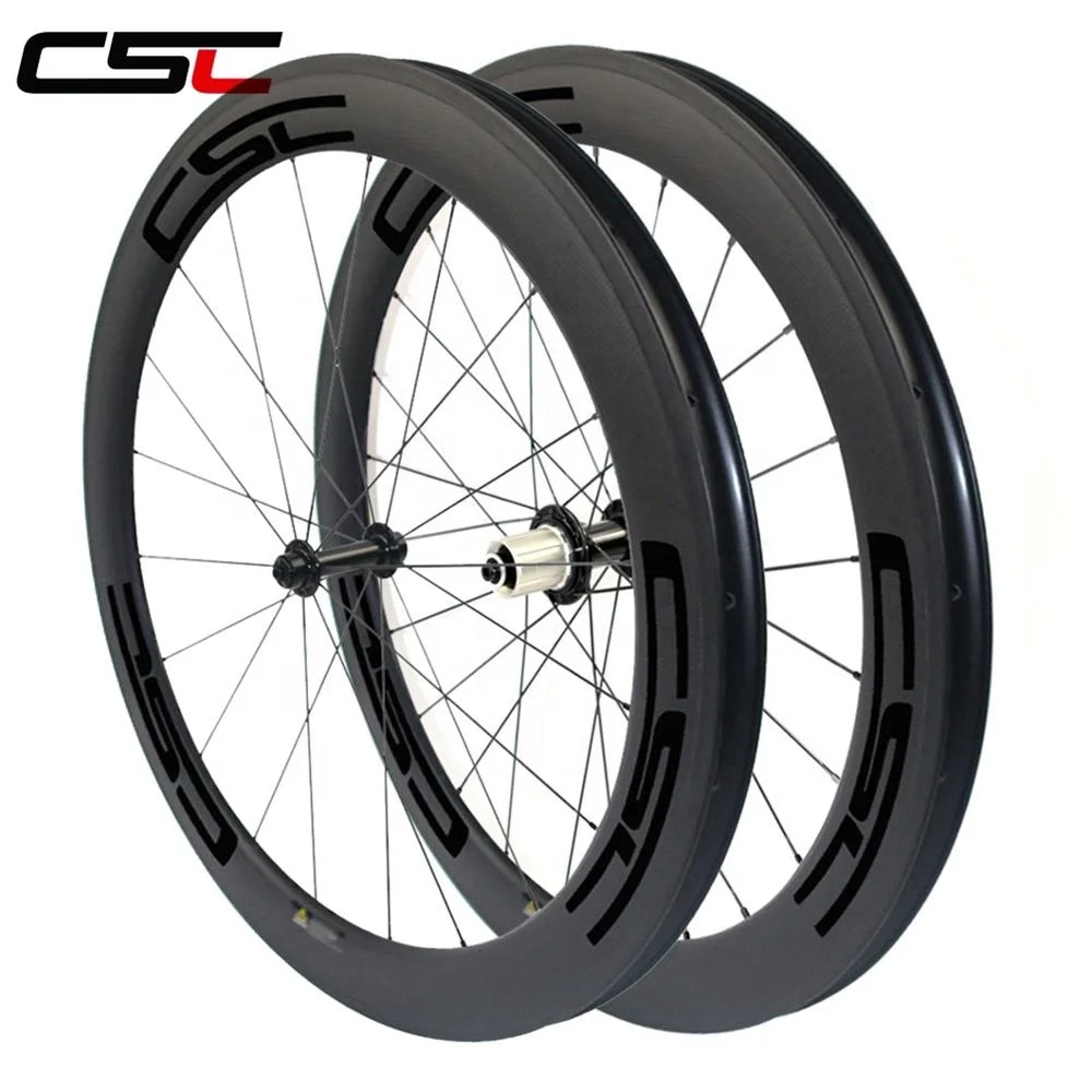 700C Full Carbon Fiber Road Wheels 24mm 38mm 50mm 60mm 88mm Depth Profile Tubular Clincher Chinese Super Light Carbon Wheelset