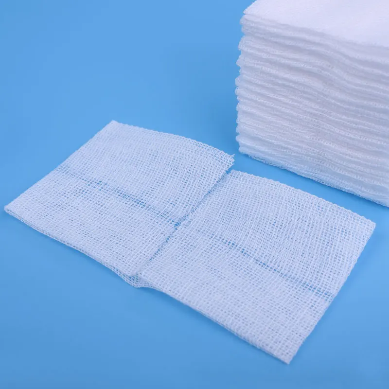Surgical Medical 5*5cm 7.5*7.5cm 10*10cm Gauze Sponge Sterile Gauze Swab Non-sterile Gauze Swab