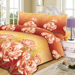 Дизайны, 3d дисперсный Печатный 100% полиэстер, микрофибра, ткань для отеля, свадьбы, постельное белье, Комплект постельного белья