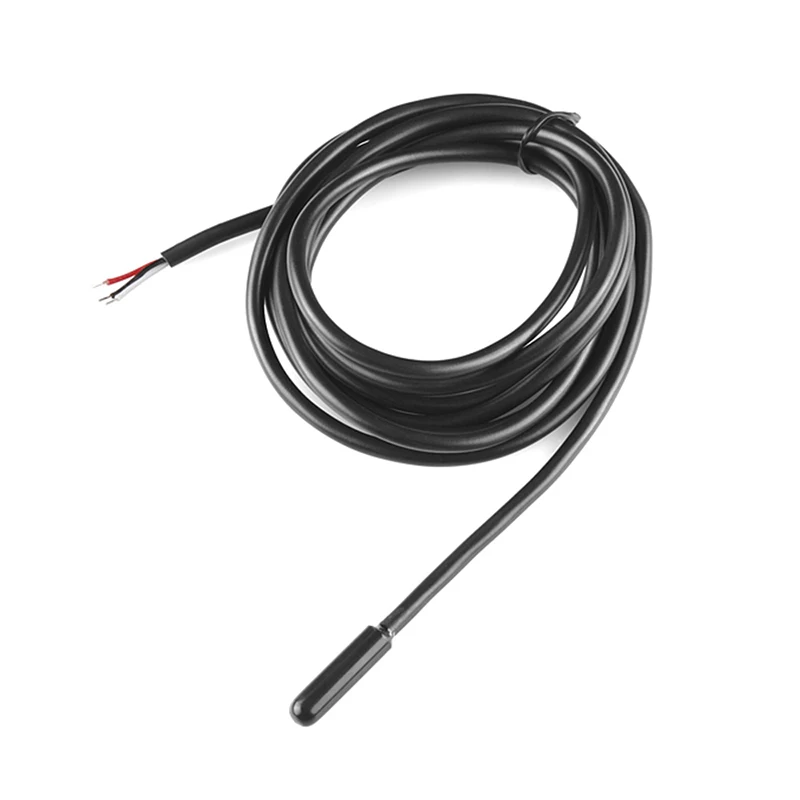 Waterproof DS18B20 Temperature Sensor Digital Thermal Probe Sensor with Plastic Head