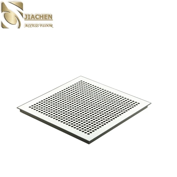 perforated raised panel ventilated floor steel air flow panel