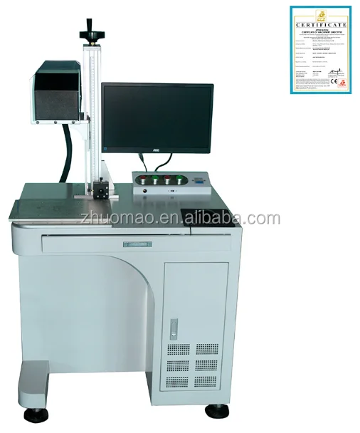 Оптический стол размер 10 Вт 20 Вт 30 Вт волоконный лазер маркировочная машина для металла