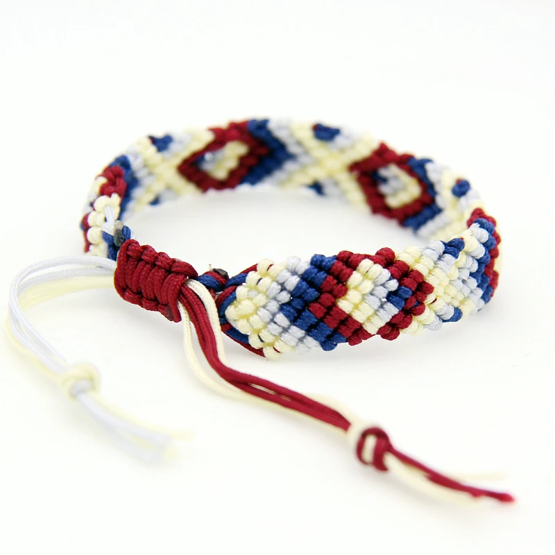 Indian jewellery cool school style handmade adjustable boy hand bracelet
