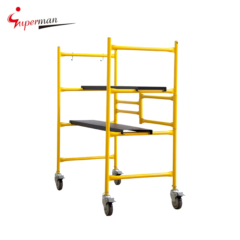 Steel Folding Mobile Scaffolding Reasonable Price and Customize Size Scaffolding