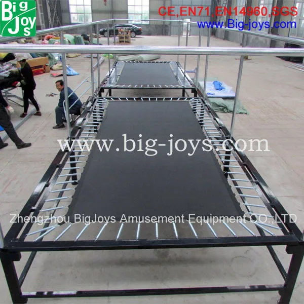 CE trampoline jumping mat customize size, trampoline jumping mat pp material