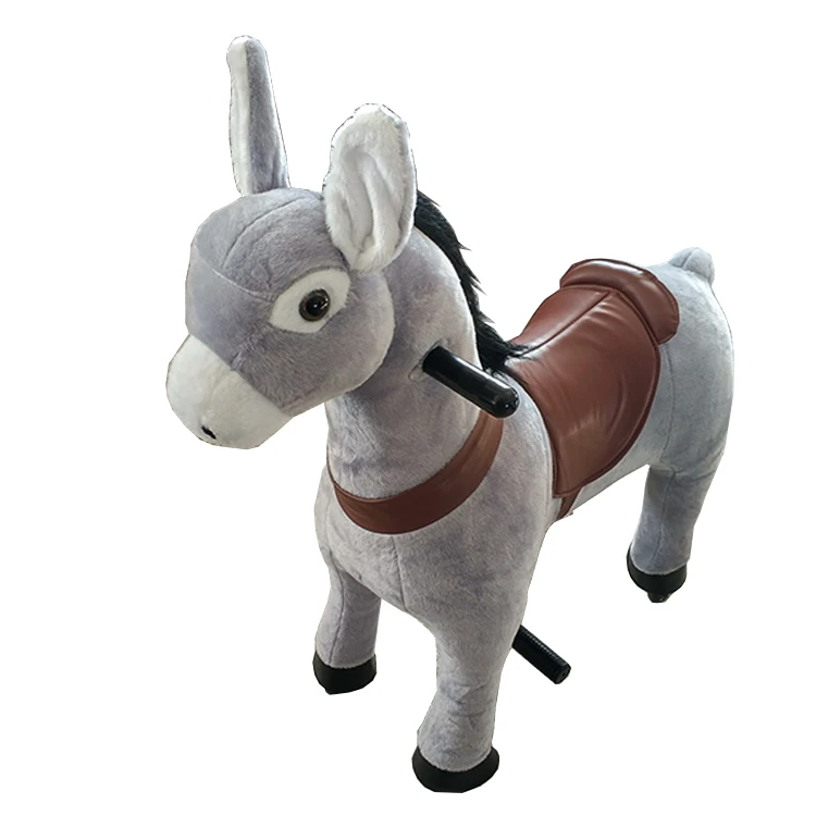 walking animal riding animal donkey ride toy