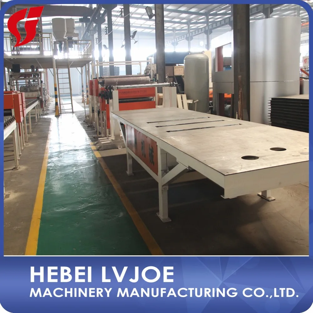 hi-tech gypsum board plant plasterboard production line