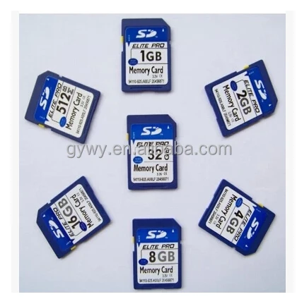 SD memory card 1GB 2GB 4GB 512MB  High Speed SD Memory Card