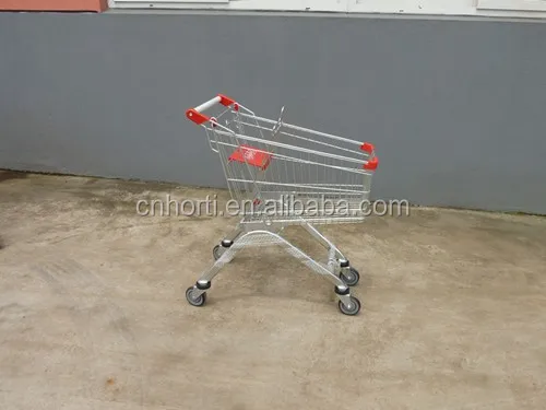 
149 standarde wheeled shopping carts Chromed hand trolley 