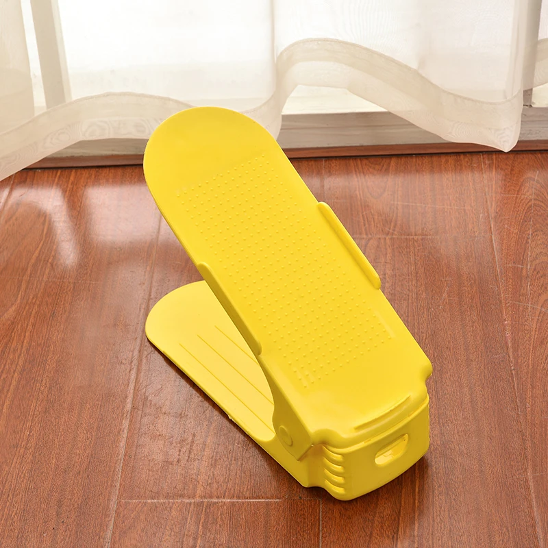 
Small shoe rack double layer plastic plastic shoe rack save space 