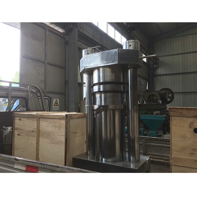 New automatic hydraulic cold presser sesame peanut soybean oil press machine
