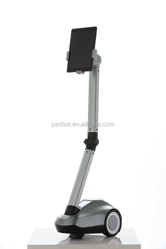 
PadBot U2 body foldable telepresence robot for office communication home chat baby monitor 