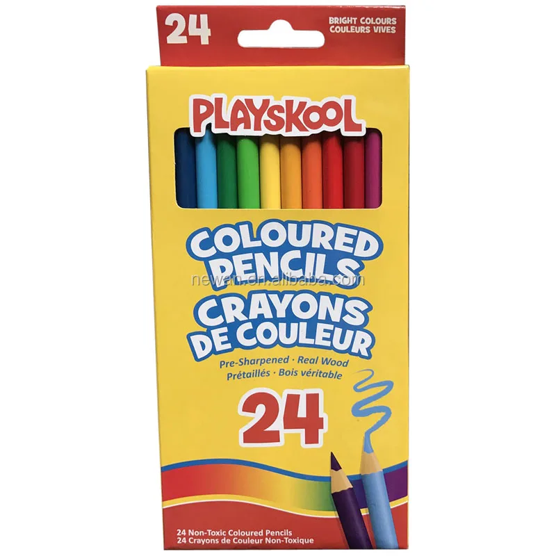 
24ct Color Pencils in Printed box 