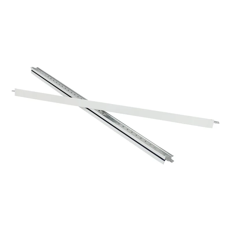 White paint high corrosion resistance ceiling T grids metal ceiling T grid low price