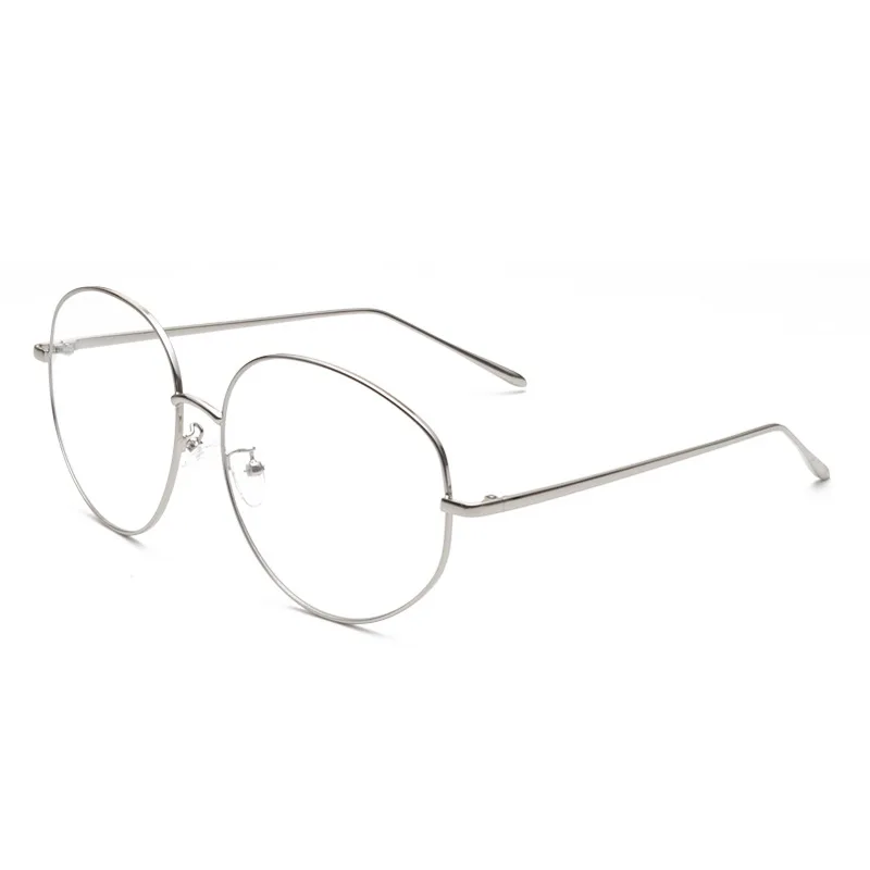 2022 customized trendy Large Frame Goose Egg Metal High Quality Fashion luxury Sun Glasses Sunglasses