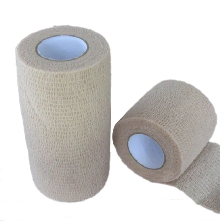 Лидер продаж, самоклеящаяся лента, эластичная когезионная повязка, медицинская ветеринарная Водонепроницаемая повязка