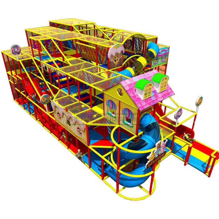 Cheer Amusement Candy World Themed Kids Indoor Playground Equipment