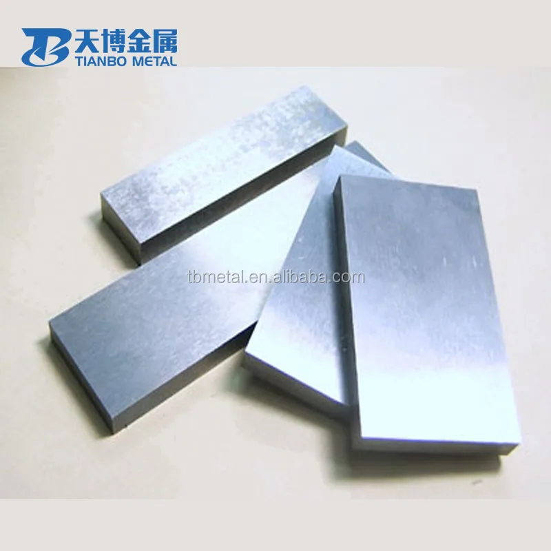 Tungsten Sheet High Purity Tungsten foil supplier factory for lab research materials baoji tianbo metal company