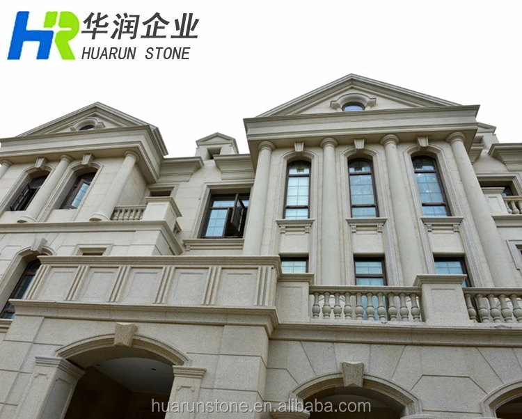 Кремовая бежевая Известняковая Облицовка стен Moca внешняя фасадная настенная панель