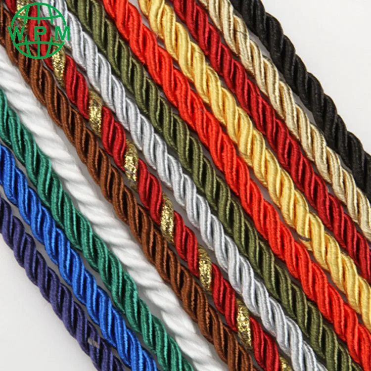 
ECO-Friendly economic paper bags nylon rope handle 