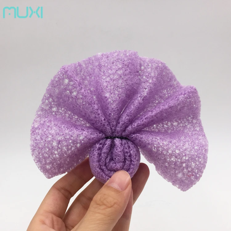 All Natural Korean Konnyaku Facial Puff Face Cleanse Washing Sponge Konjac Facial Sponge