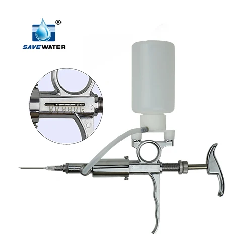 5ml veterinary automatic vaccinator syringe for poultry livestock vaccine pistol