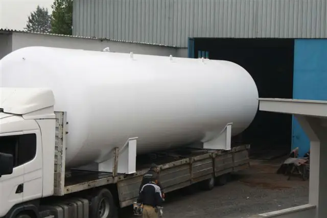 HORIZONTAL LPG STORAGE TANK