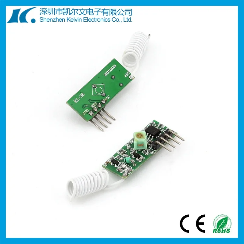 номера- кодирования супер- регенеративной схемы pcb доски рф 433 мгц приемник kls6